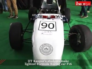 IIT Kanpur's students make lightest Formula one Racing car F16