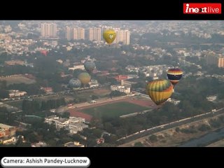 Watch Lucknow city's astonishing view from hot air balloon