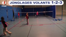Jonglages volants 1-2-3