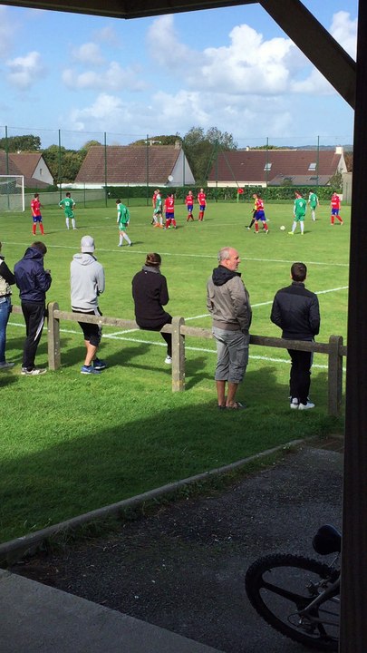 But de Pierre Laurent en Coupe de Basse Normandie contre l'AS Valognes