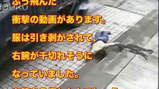 【※アホ注意※】嫌がらせでタイヤをパンクさせようとナイフで刺した男性⇒吹っ飛ばされて、粉々にwww