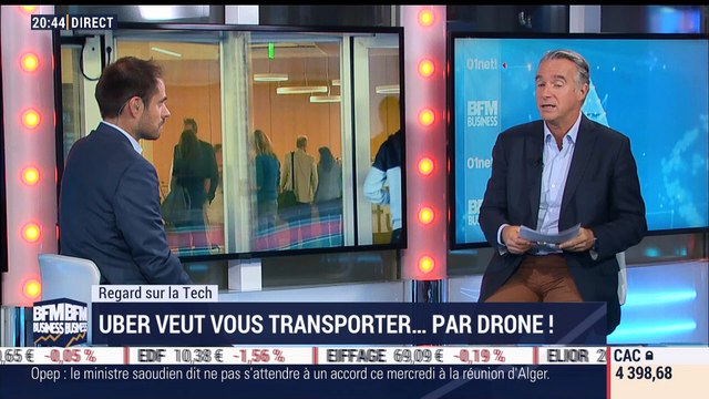 Regard sur la Tech: Uber veut nous transporter par drones – 27/09