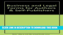 [PDF] Business and Legal Forms for Authors   Self-Publishers Popular Colection