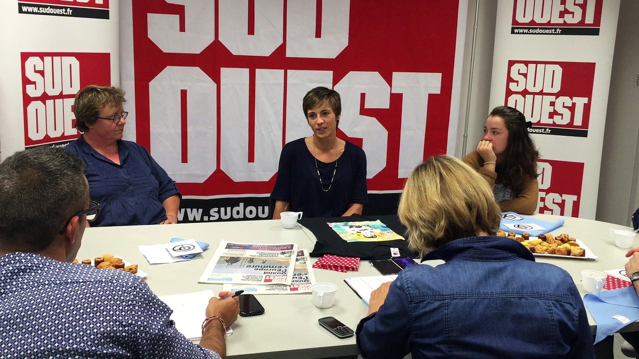 Céline Dumerc face aux lecteurs à Mont-de-Marsan : ses premiers souvenirs des Landes