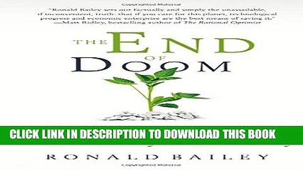 [Read PDF] The End of Doom: Environmental Renewal in the Twenty-first Century Ebook Free