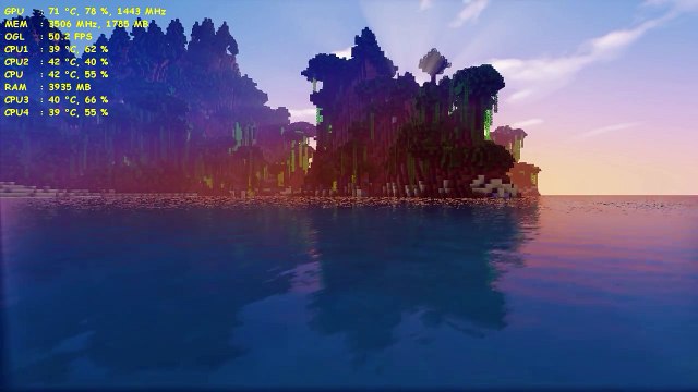 Minecraft (Shildur's Shaders EXTREME)- i5 4690k/ GTX 960 SSC