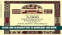 Collection Book 3,000 Decorative Patterns of the Ancient World (Dover Pictorial Archive)