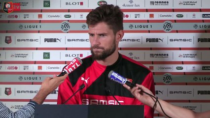 J8. Conférence de presse SRFC/EAG : Benoît Costil