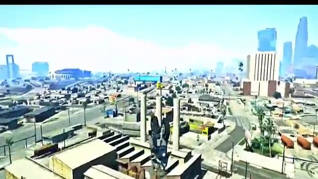 EXTREME GTA 5 STUNTS & FAILS#1 (GTA 5 Online Funny Moments)لعبة