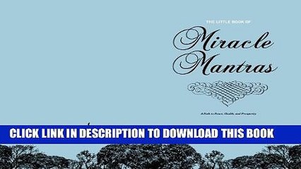 [PDF] The Little Book Of Miracle Mantras Popular Collection