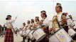 CRPF women bagpiper band performs during Lucknow Mahotsava 2016
