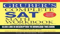 [PDF] Gruber s Complete SAT Math Workbook Full Online