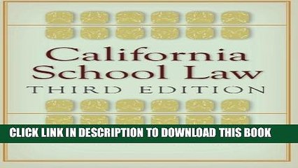 [PDF] California School Law: Third Edition Popular Colection