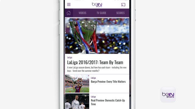 New beIN SPORTS and beIN SPORTS CONNECT apps - PROMO