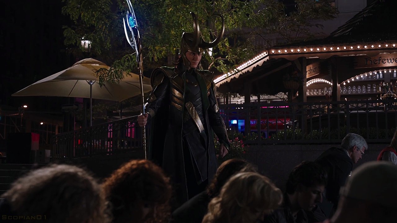 Captain America vs Loki / The Avengers (2012)