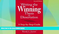 Big Deals  Writing the Winning Thesis or Dissertation: A Step-by-Step Guide  Free Full Read Most