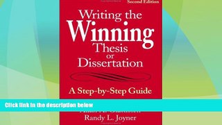 Big Deals  Writing the Winning Thesis or Dissertation: A Step-by-Step Guide  Free Full Read Most