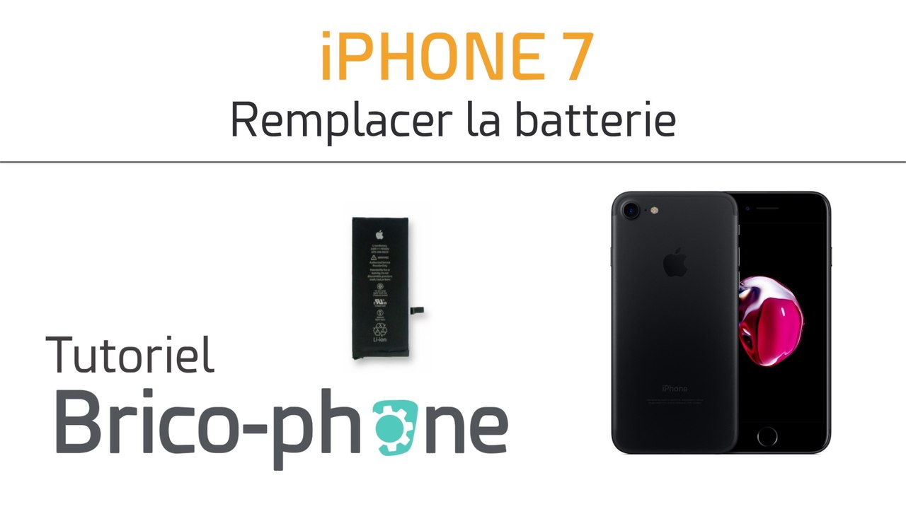 iPhone 7 : comment changer la batterie (HD)