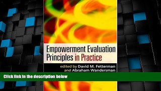 Big Deals  Empowerment Evaluation Principles in Practice  Best Seller Books Most Wanted