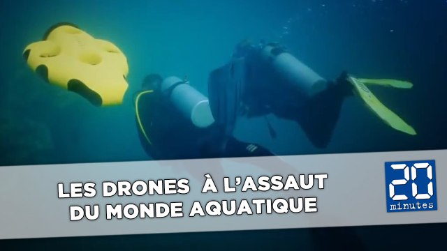 Après les drones aériens, les drones aquatiques