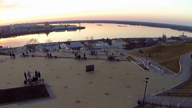 Закат на Оке