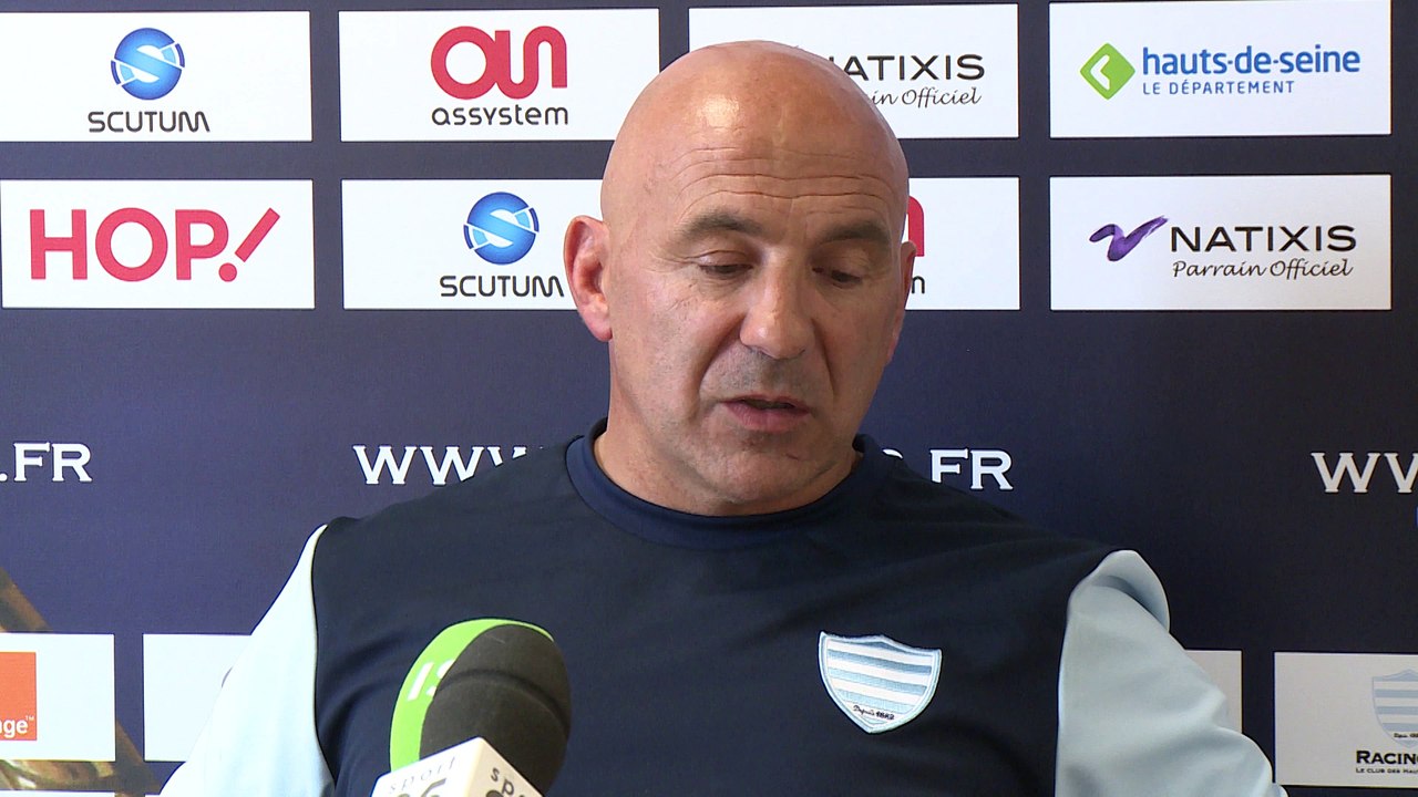 Racing92 - Laurent Travers: "Tout le monde doit amener sa pierre à l'édifice"