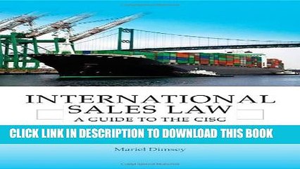 [PDF] International Sales Law: A Guide to the CISG (Second Edition) Popular Colection