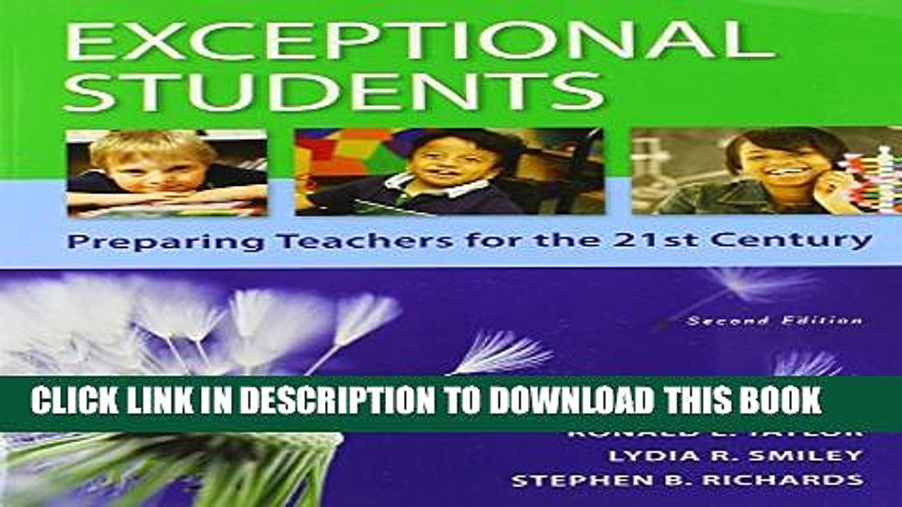 [PDF] Exceptional Students: Preparing Teachers for the 21st Century Full Online