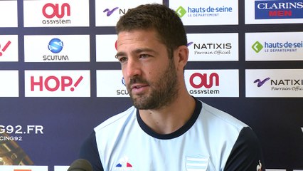Racing92 - Rémi Talès: "on s'attend à un match très rude"
