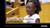 Émeutes à Charlotte : Une fillette en larmes dénonce les violences policières (Vidéo)