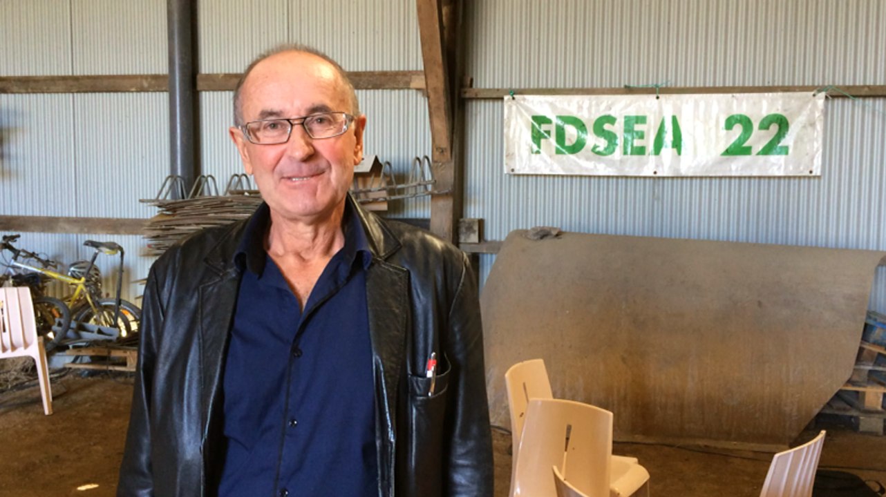 Lait : nouvelle alerte de la FDSEA 22 le jour de l'inauguration de Synutra