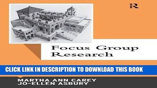 [PDF] Focus Group Research (Qualitative Essentials) Full Online