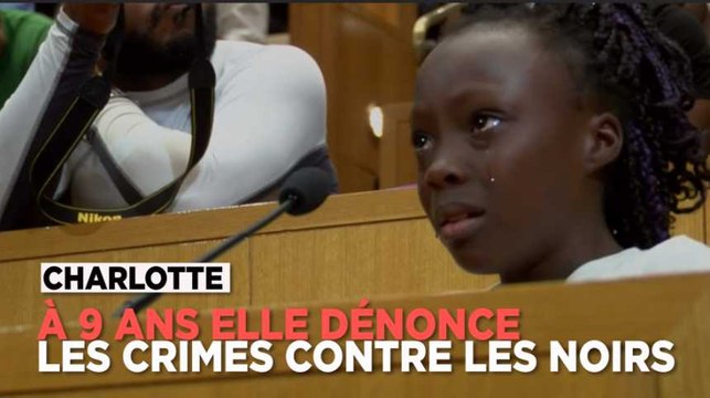 Cette fille de 9 ans dénonce les crimes contre les Noirs aux USA