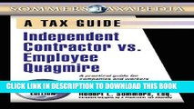 [PDF] Independent Contractor vs. Employee Quagmire: A Tax Guide Popular Online