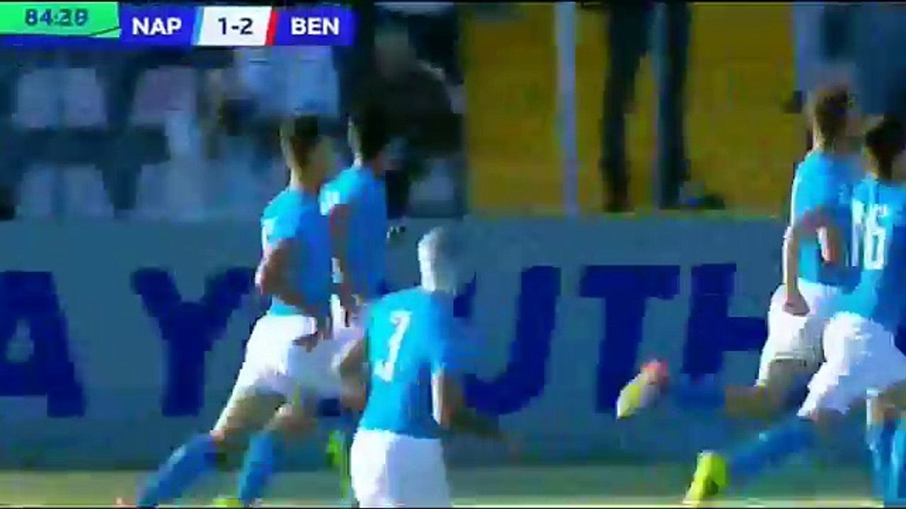 Gennaro De Simone second Goal - Napoli (U19) 2 - 2 Benfica (U19) UEFA Youth League 28/9/2016 HD