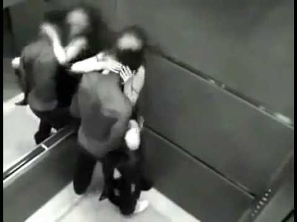 Things that happen on elevators CCTV footage.