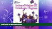 book online  The College Board Index of Majors   Graduate Degrees 2004: All-New Twenty-sixth