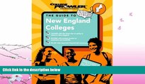 FAVORITE BOOK  New England Colleges (College Prowler) (College Prowler: New England Colleges)