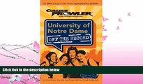 complete  University of Notre Dame: Off the Record (College Prowler) (College Prowler: University