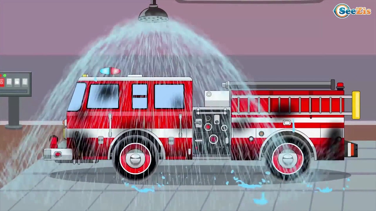 Мультики Пожарная машина и скорая помощь в мультике Лесной пожар. Мультфильмы про машинки для детей