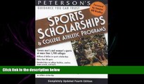 FAVORITE BOOK  Sports Schlrshps   Coll Athl Prgs 2000 (Peterson s Sports Scholarships and College