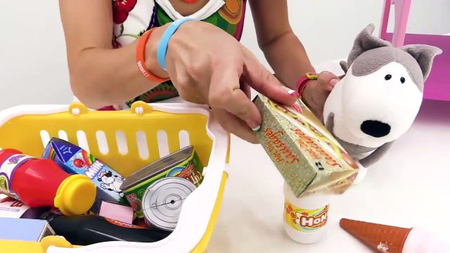 Игры для детей. Маша (Капуки кануки), Смарта и подружка Полен - делаем печенье Плей До для Спотти