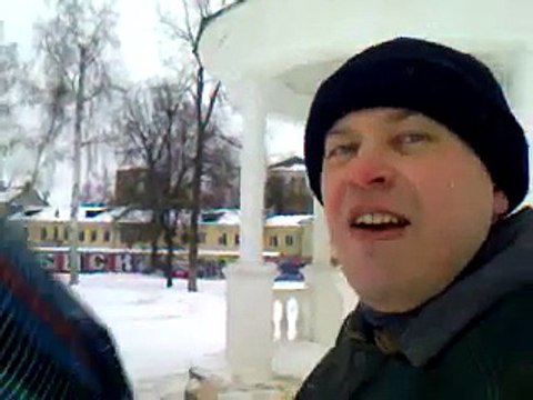 Зима — Приколы зимой — Зимние надписи на колоннах в беседке январь 2016 город Орёл