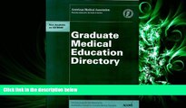FULL ONLINE  Graduate Medical Education Directory 2000-2001
