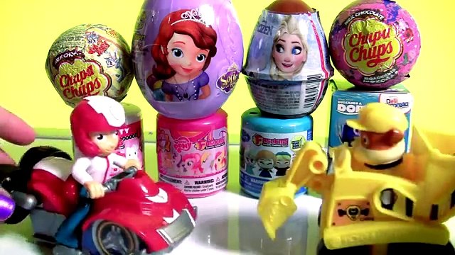 TOYS SURPRISES Frozen Elsa Disney Princess Sofia My Little Pony Chupa Chups Mashems & Fashems
