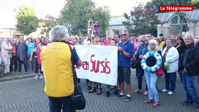 Concarneau. Rassemblement de soutien au centre socioculturel La Balise