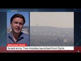 Syrian regime says it shot down Israeli jet, Israel denies
