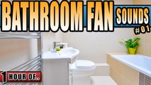 Bathroom Fan Sounds for Sleeping and relaxation. Sleep Sounds and White Noise for 1 hour