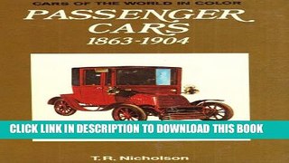 [PDF] Passenger Cars 1863-1904, 1970 Edition (Cars of the World in Color) Full Online