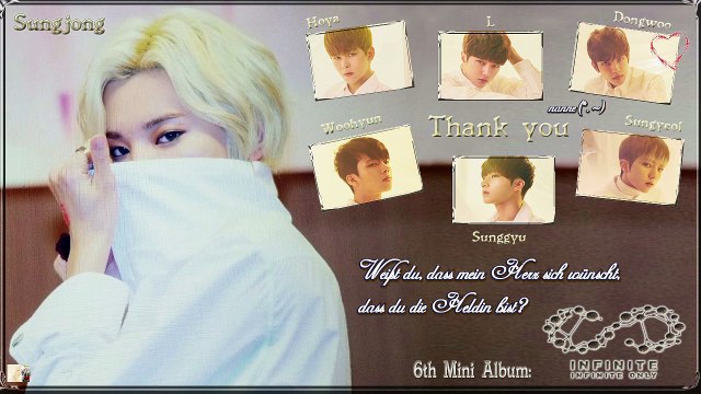 Infinite - Thank you k-pop [german Sub]